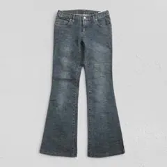 CIMARRON ローライズブーツカットデニムパンツ ストレッチ S相当のサムネイル