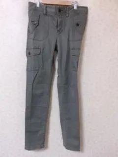 98623 BURBERRY パンツ　モスグリーン　46のサムネイル