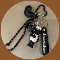 ひつじのショーン マスコット付 じゃらじゃら キーホルダー バッグチャーム