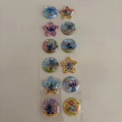 スティッチ ぷっくりシール 未使用