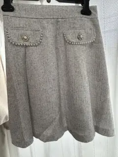 INGNI グレー フレアスカート 清楚系　スナ系　フレンチガーリー　量産型