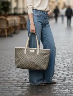 小*こ様 【希少/VINTAGE】GUCCI グッチ GGプラス トートバッグ