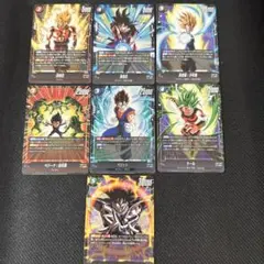 ドラゴンボールカード　誇り高き戦闘民族 SRセット★