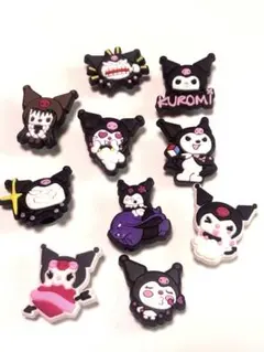 クロミ クロックス ジビッツ サンダルアクセサリー 10点セット