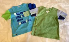 RAG MART 半袖Tシャツ 2枚セット 130cm