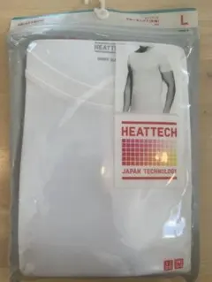 ユニクロ　ヒートテック　クルーネックT 半袖　サイズL メンズ