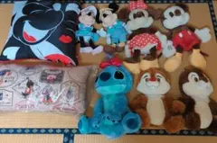 ディズニー　ぬいぐるみなどグッズセット　一番くじ　ラストワン