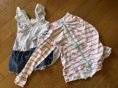 水着・ラッシュガードセット 120cm