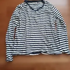 BEAMS ボーダー 長袖カットソー Mサイズのサムネイル