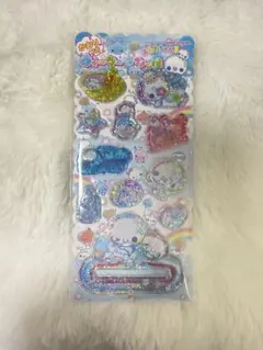 あわわちゃん　ウォーターinシール　かおりつき ぷくぷくシール