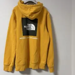US企画 THE NORTH FACE ボックスロゴ フーディ パーカー L