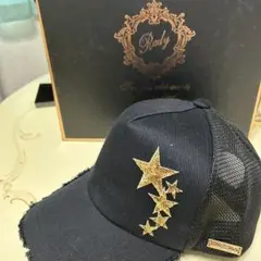 Rady キャップ 星 スパンコール ブラックのサムネイル