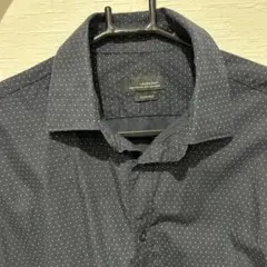 ZARA MAN スリムフィット ドット柄シャツ