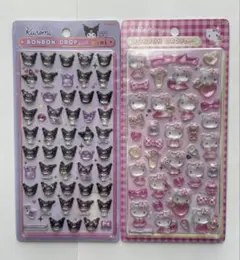 クロミ　ハローキティ ボンボンドロップシール　　正規品　ミニ