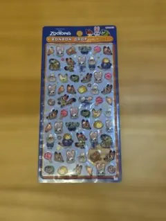 ボンボンドロップシールミニ　ズートピア