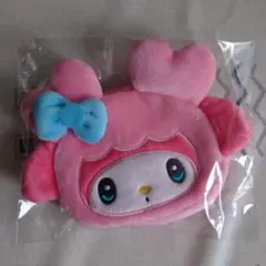 モモ 缶バッジポーチ