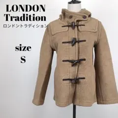 【a1972】ロンドントラディション 美品 ショート ダッフルコート 36のサムネイル