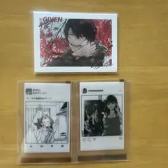 ギヴン　雨月 coda チェキ風カード　ギヴン展　クリアカード