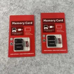 512GB MicroSDカードとSDアダプター2セット