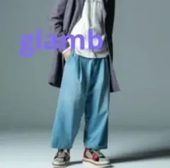 glamb/グラム Baggy Tuck Denim バギータックデニムのサムネイル