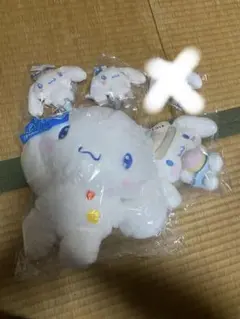 サンリオ 一番くじ シナモンロールぬいぐるみ 4点セット