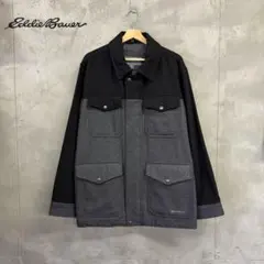 Eddie bauer マルチポケット ウール フィールドジャケット