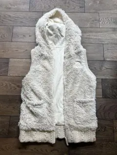 Roxy フード付きベスト リバーシブル