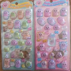 【正規品】おぱんちゅうさぎ　うるちゅる ポップシール 2シートセット