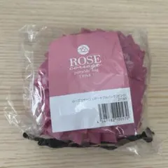 ローズコサージュポータブルバッグ(ピンク)