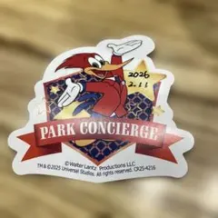 USJユニバーサル　バークコンシェルジュステッカーのみ