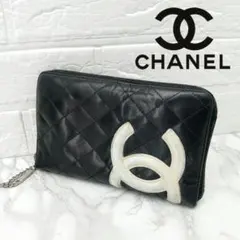 CHANEL シャネル カンボンライン オーガナイザー ラウンドファスナー ココのサムネイル