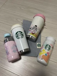 ヒ*エ様 Starbucks タンブラー 4点セット おまけ付き