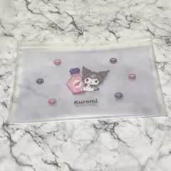 ダイソー 산리오 쿠로미 EVA マチ付きチャック袋