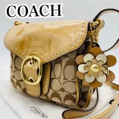 COACH Signature Canvas Shoulder Bag soho