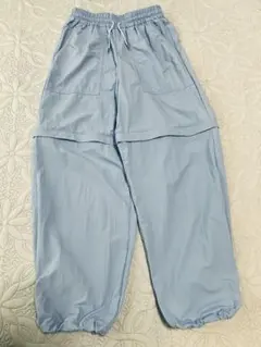 GU ガールズ　テックコンバーチブルパンツ　M