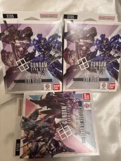 【未開封】Gundam Card Game スターターデッキセット 3個のサムネイル