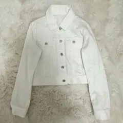 INGNI ホワイト ショート丈ジャケット