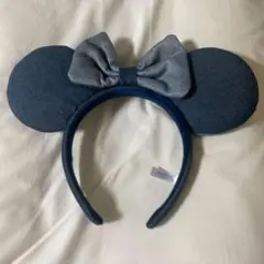 【Disney】カチューシャ ミニー デニム
