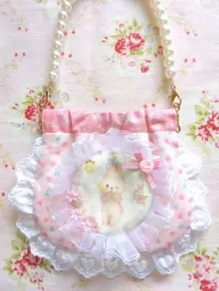 hana*ハンドメイド☆パッチワークまんまるミニポーチ - メルカリ