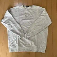 BEAMS HEART グレー トレーナー Lサイズ