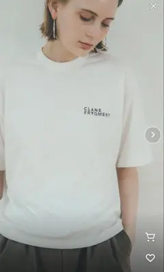 希少サイズ　CLANE × FRAGMENT DESIGN ホワイトTシャツのサムネイル