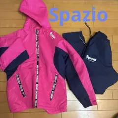 Spazio 中綿ウエア上下ピンク/ネイビー