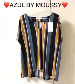 新品タグ付❤️AZUL BY MOUSSY エスパンディフロントタックPO