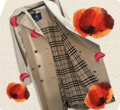 バーバリーロンドン トレンチコート 38 ノバチェック　ライナー　ロング