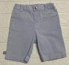 美品　ファミリア　80サイズ　ストライプ　ハーフパンツ　車