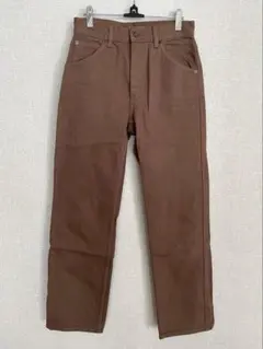 UNIQLO Uストレートデニム ブラウン 25inch（63.5cm）