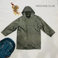 美品　マウンテンジャケット　コート　ミリタリー　M　ライナー付き　カーキー
