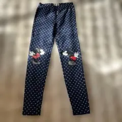 Disney ミッキー・ミニー ドット柄レギンス 72