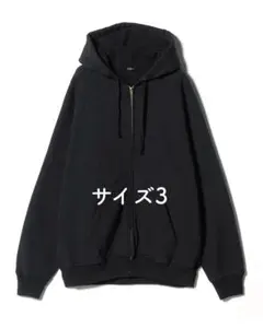 COMOLI コモリ 26SS LWコットン裏毛ジップパーカ 3 - メルカリ