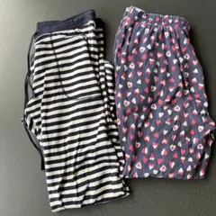 【匿名発送】UNIQLO GU レディース　パジャマルームウェアズボン2点セット